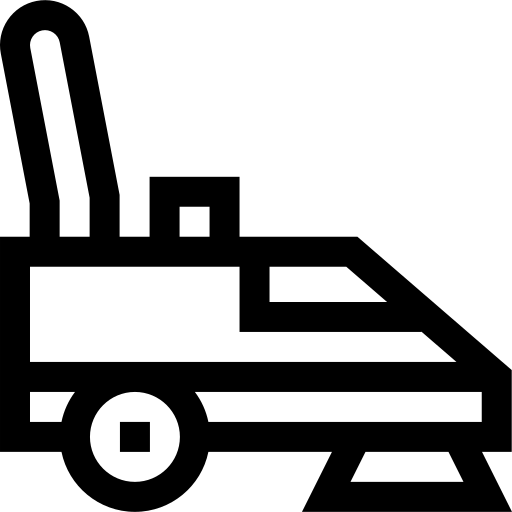 balayeuse Basic Straight Lineal Icône