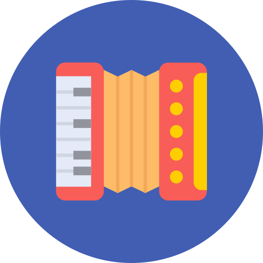 accordeon Generic color fill icoon