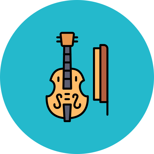Cello Generic color lineal-color icon