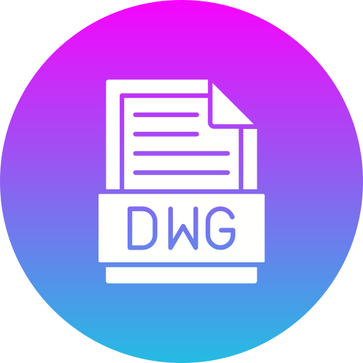 dwg Generic gradient fill icono