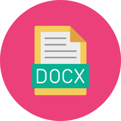 docx Generic color fill icona