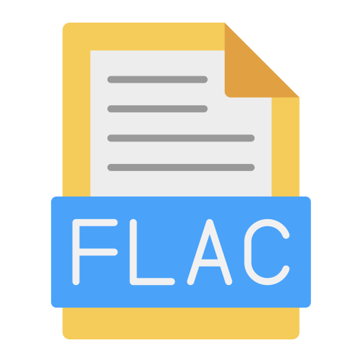 Flac Generic color fill icon