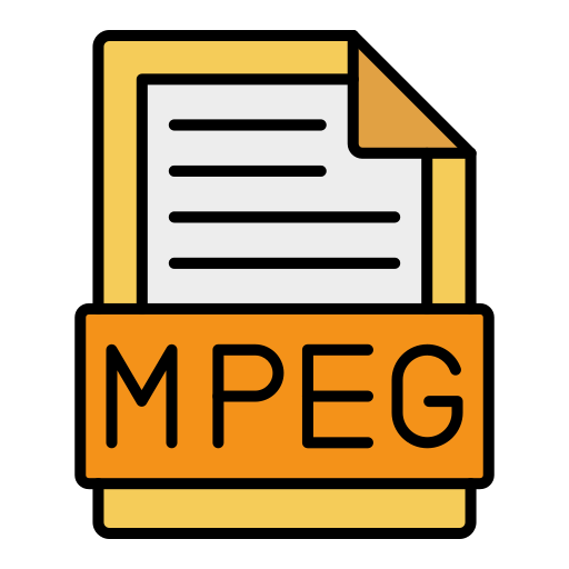 Mpeg Generic color lineal-color icon