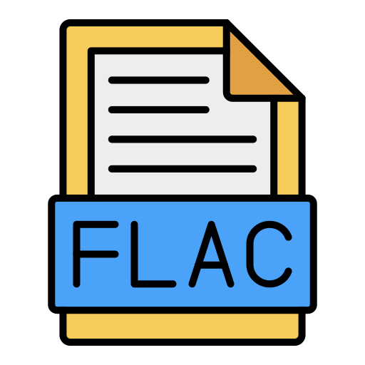 Flac Generic color lineal-color icon