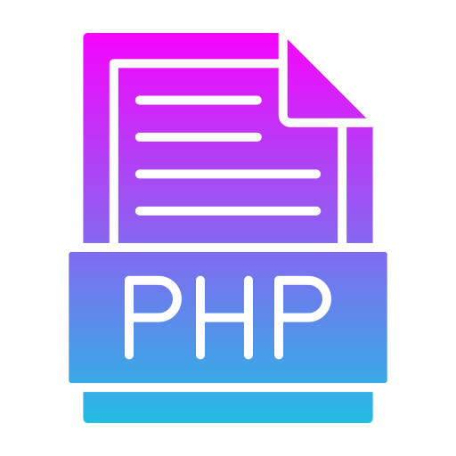 php Generic gradient fill icoon