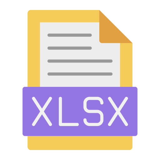 xlsx Generic color fill icon