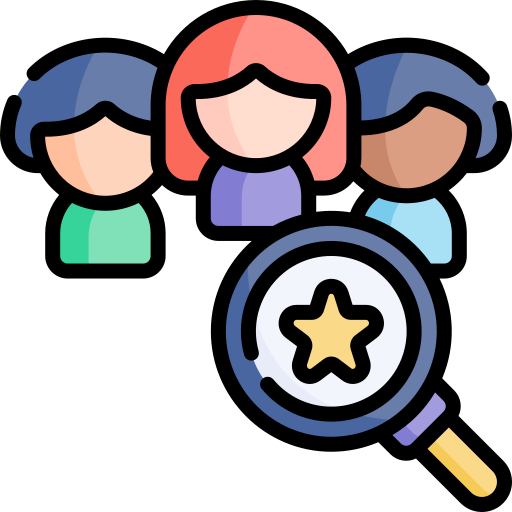 talent management Kawaii Lineal color icon