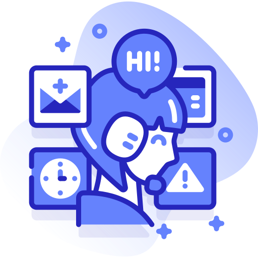 Virtual assistant Special Ungravity Lineal icon