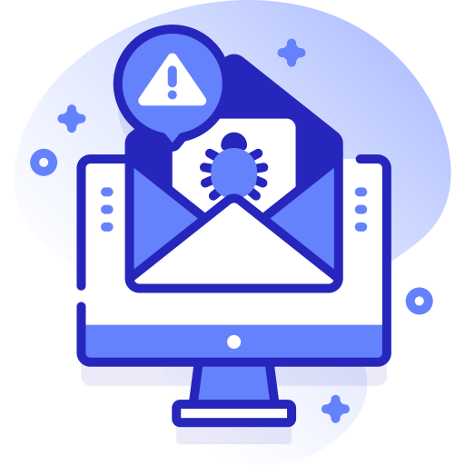 Malware mail Special Ungravity Lineal icon