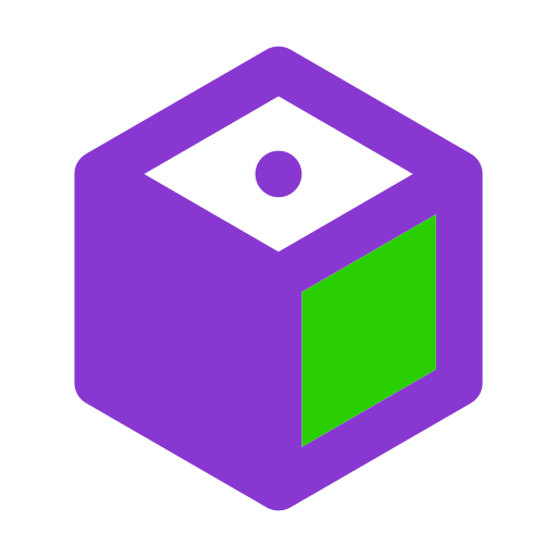 cube Generic color fill Icône