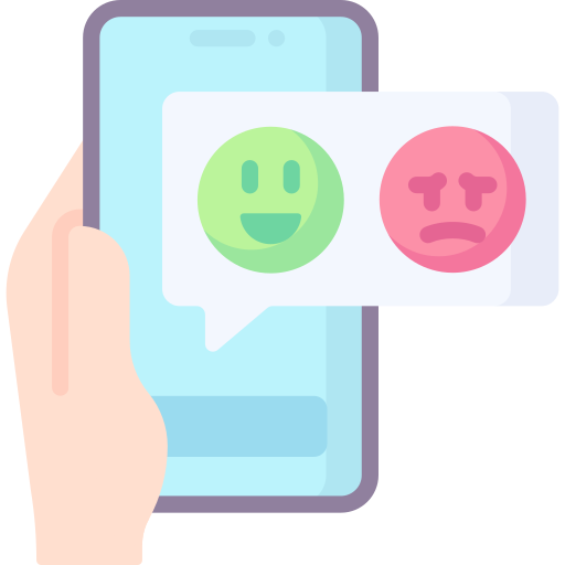 emoji di feedback Special Flat icona