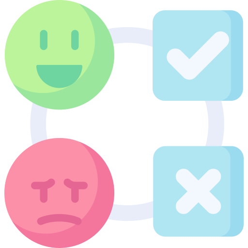 emoji di feedback Special Flat icona