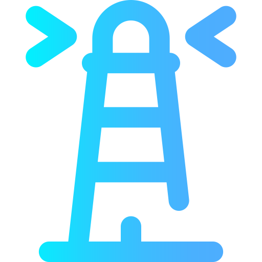 灯台 Super Basic Omission Gradient icon