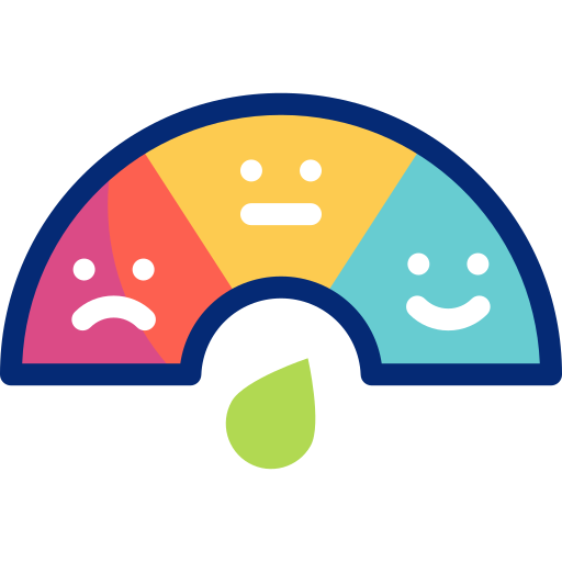 emoji de feedback Basic Accent Lineal Color Ícone