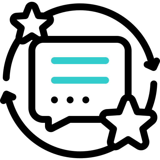 フィードバックループ Basic Accent Outline icon