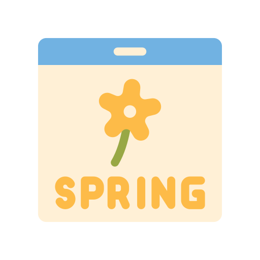 primavera Generic color fill icona