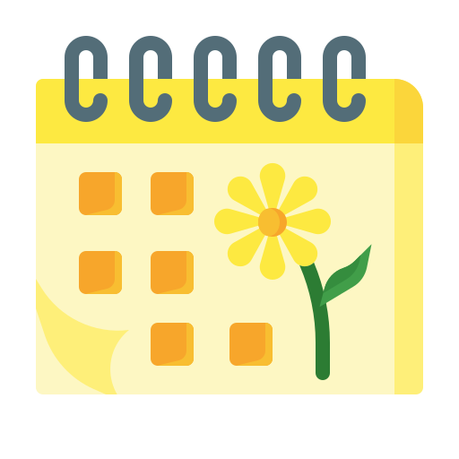 kalender Generic color fill icon