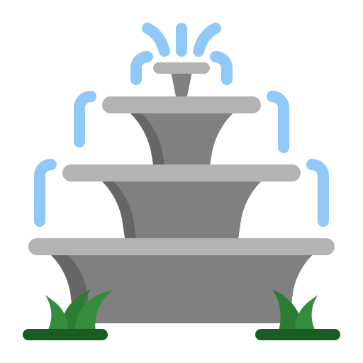 Fountain Generic color fill icon