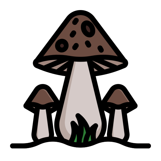 Mushroom Generic color lineal-color icon