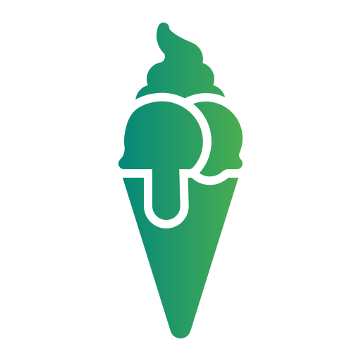アイスクリーム Generic gradient fill icon