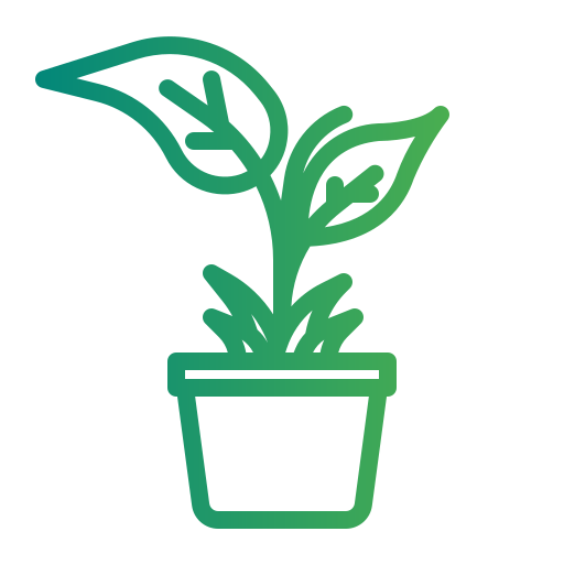 Растение Generic gradient outline иконка