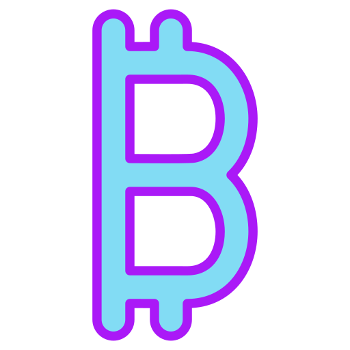 ビットコインのシンボル Generic color lineal-color icon
