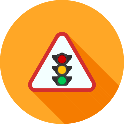 Traffic Generic color fill icon