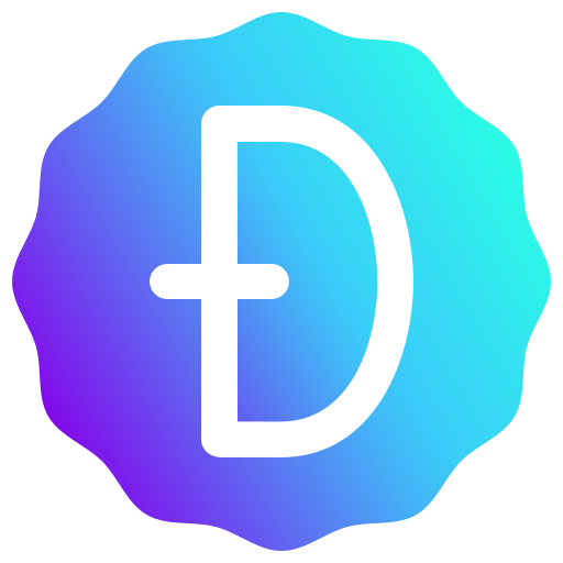 dogecoin Generic gradient fill icon
