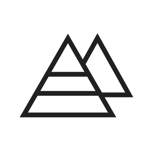 piramida Generic outline ikona