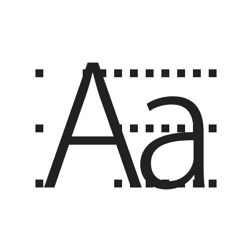 alphabet Generic outline icon