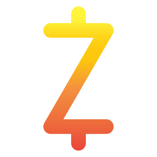zcash Generic gradient fill ikona