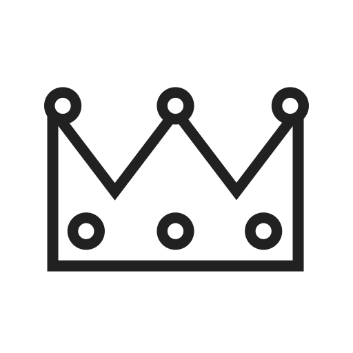 kroon Generic outline icoon