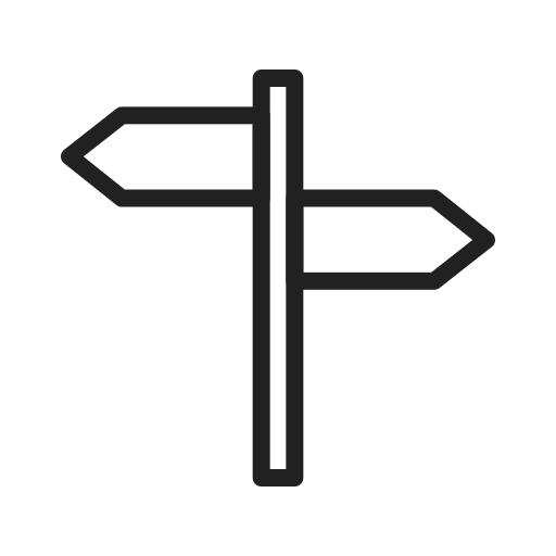 camino Generic outline icono