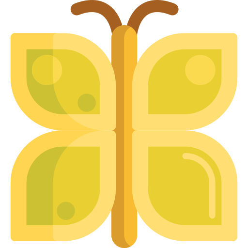 mariposa Flaticons Flat icono