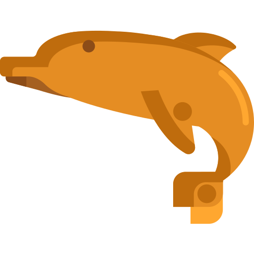 delfin Flaticons Flat ikona