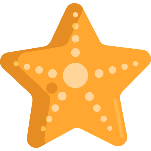 stella marina Flaticons Flat icona