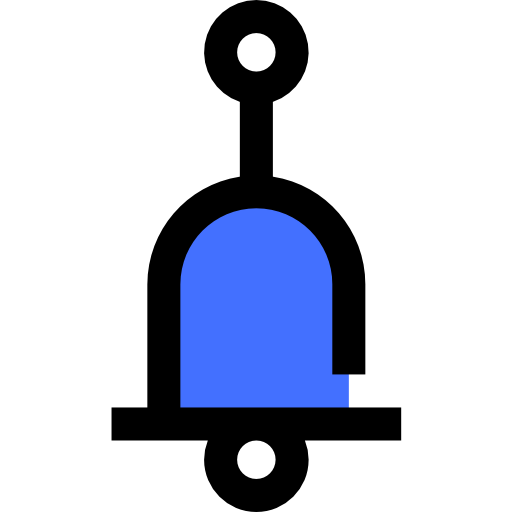 klok Inipagistudio Blue icoon