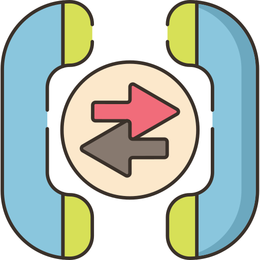 전화 Flaticons Lineal Color icon