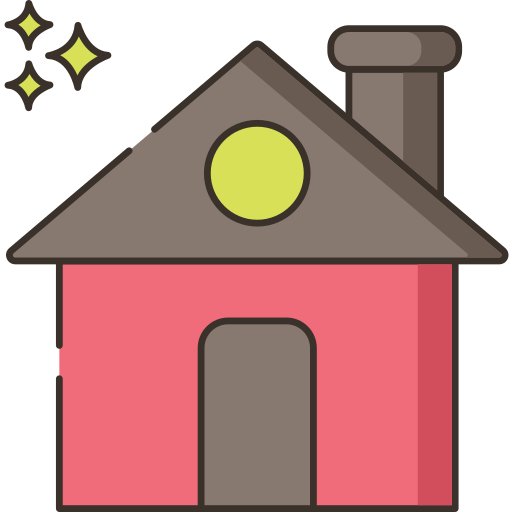 casa Flaticons Lineal Color icona