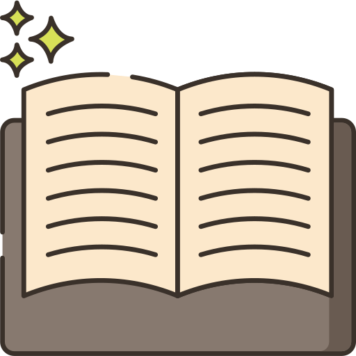 offenes buch Flaticons Lineal Color icon