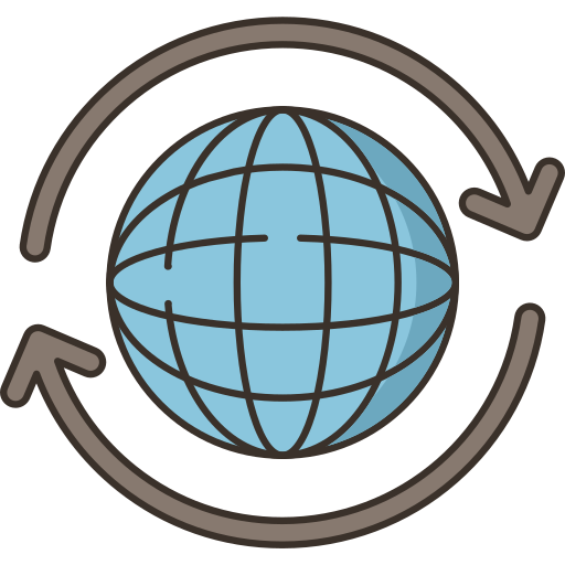 세계적인 Flaticons Lineal Color icon