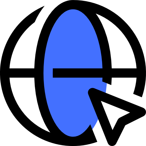 internet Inipagistudio Blue icon