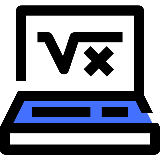 mathematik Inipagistudio Blue icon
