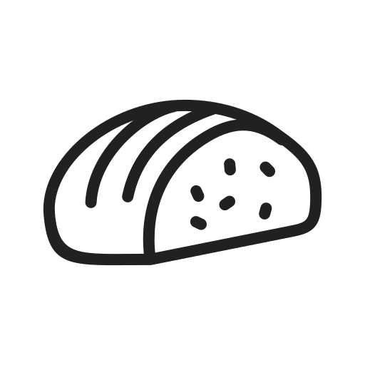 Bread Generic outline icon