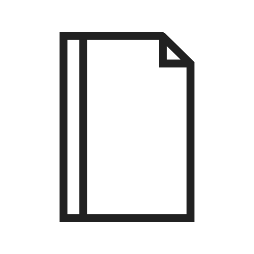 Cover Generic outline icon