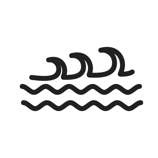 ocean Generic outline ikona