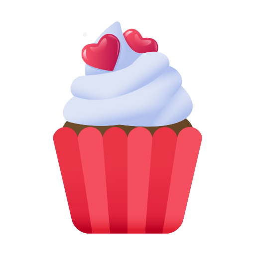 Cup cake Generic gradient fill icon