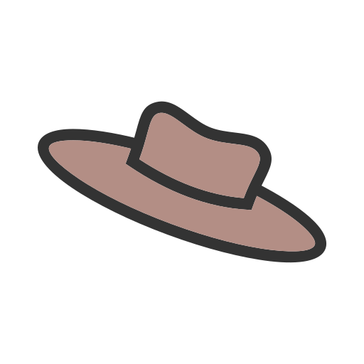 chapeau Generic color lineal-color Icône