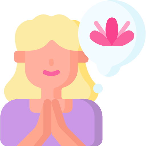 Meditate Special Flat icon