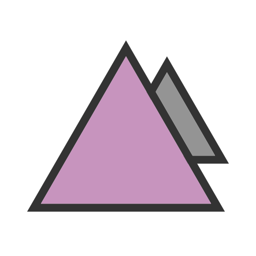 rechts Generic color lineal-color icoon